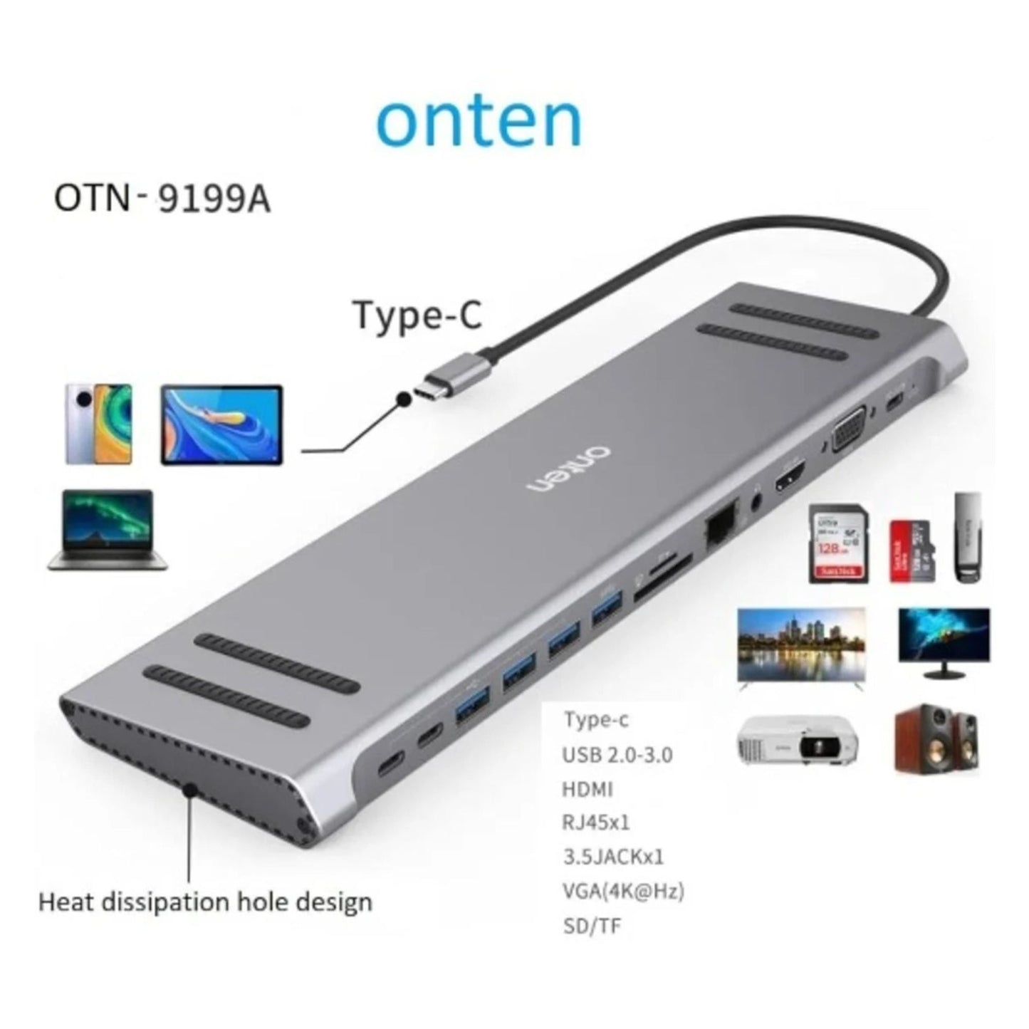 14-in-1 USB-C Docking Station ©