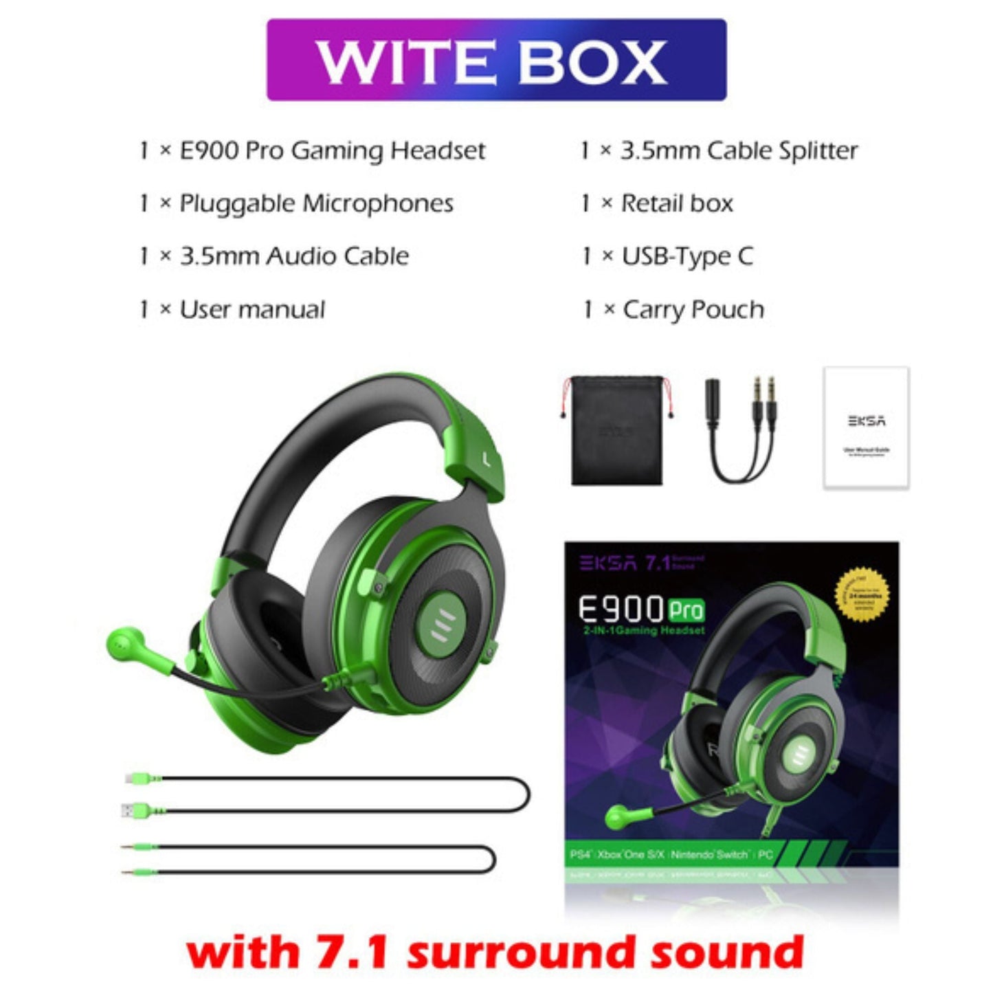 Pro 2-in-1 Gaming Headset