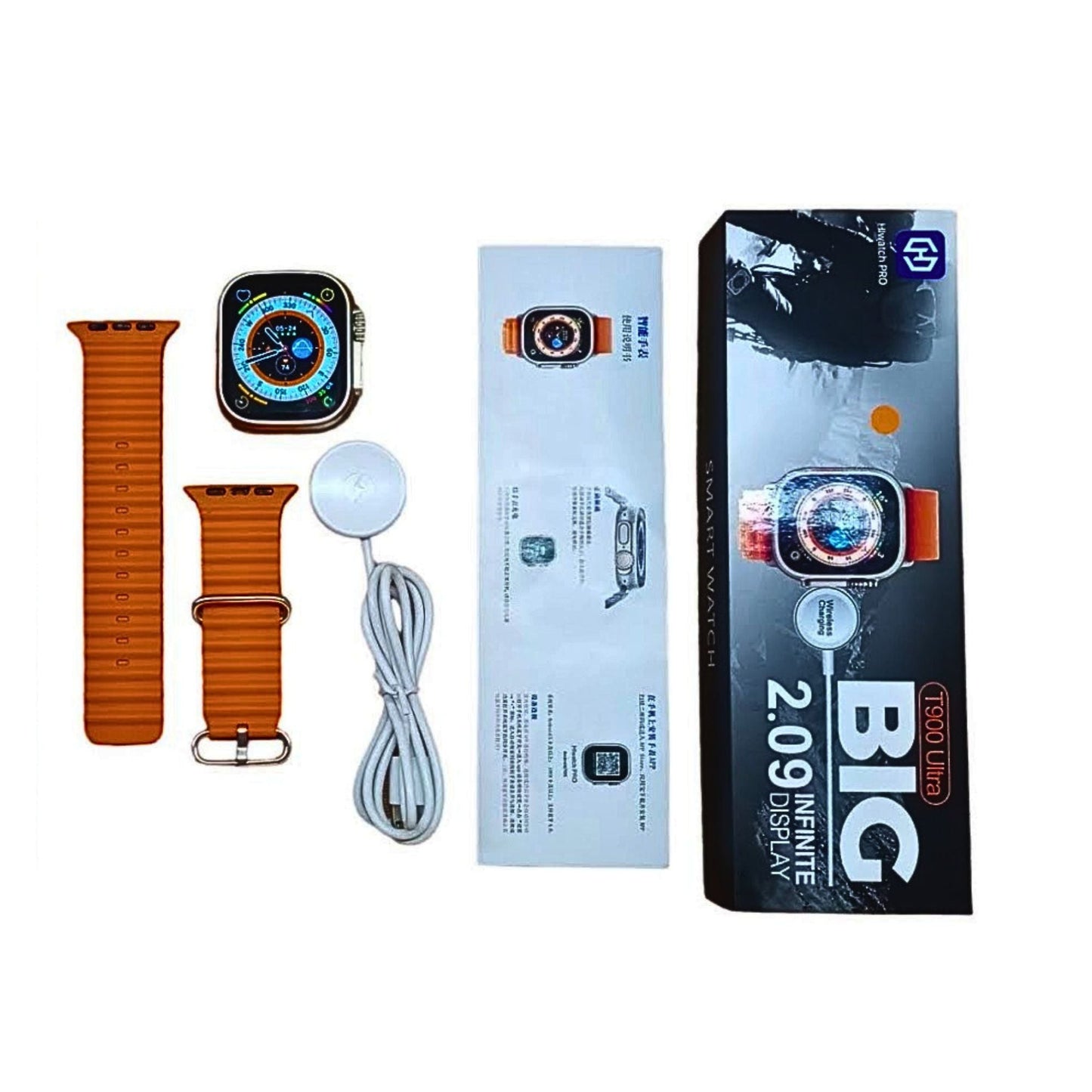 Ultra 2.09 Infinite Display Smartwatch