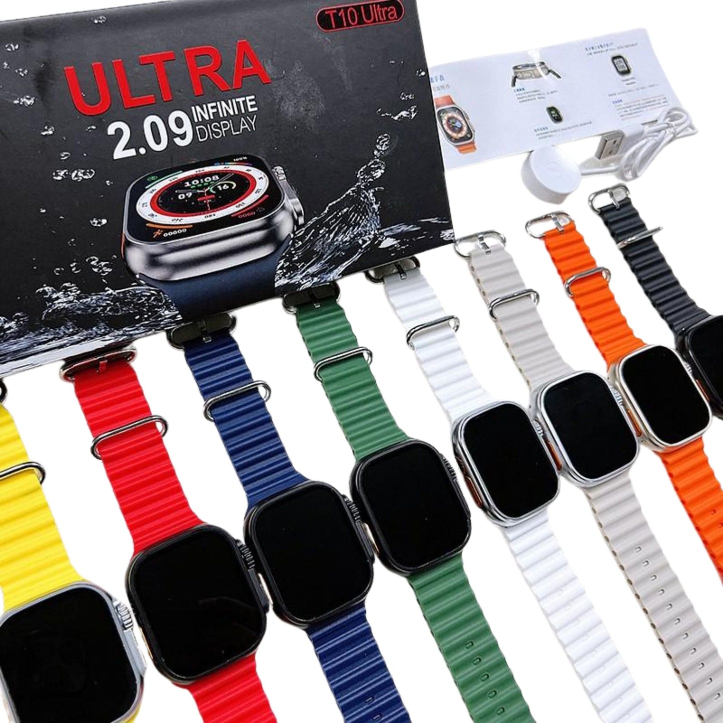 Ultra 2.09 Infinite Display Smartwatch