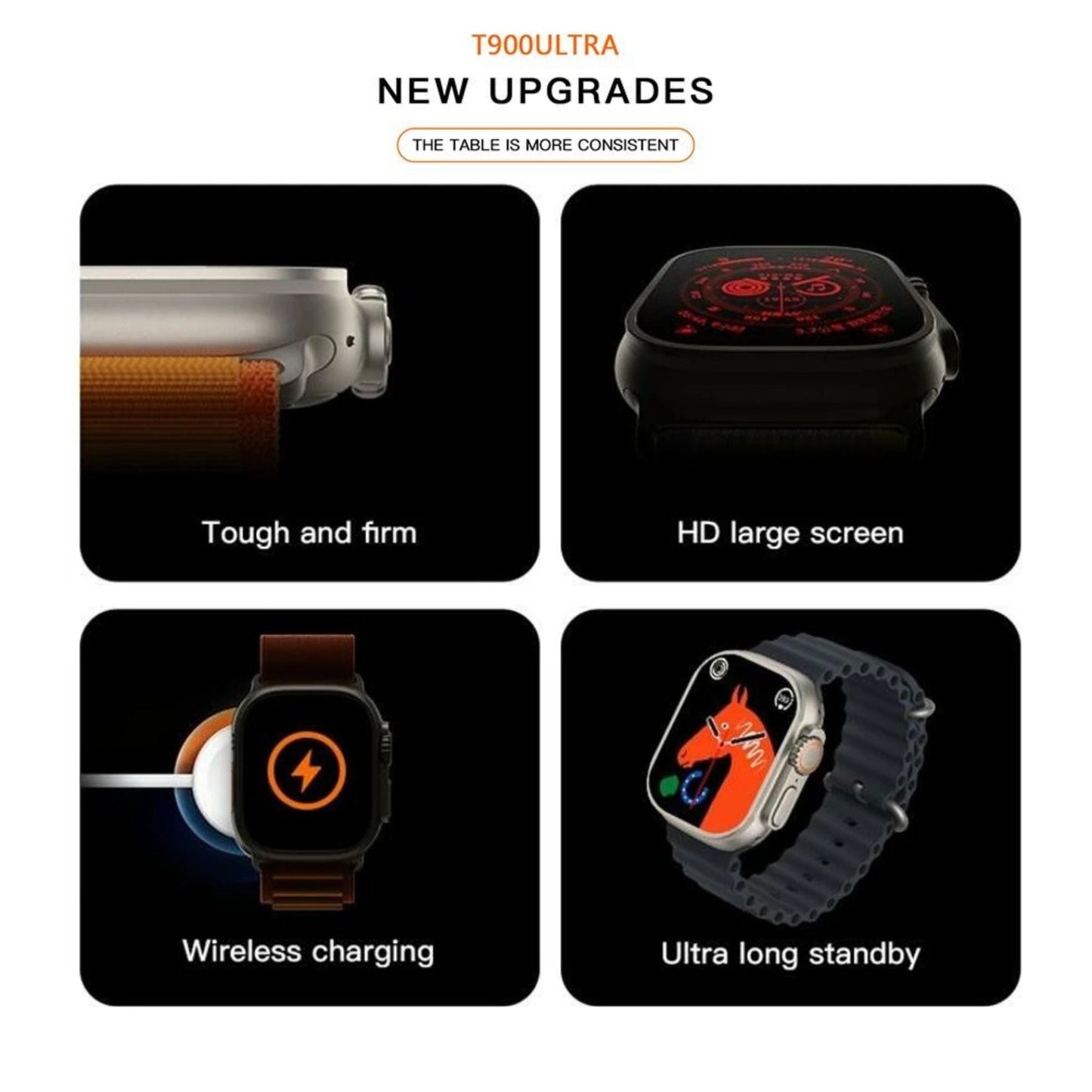 Ultra 2.09 Infinite Display Smartwatch