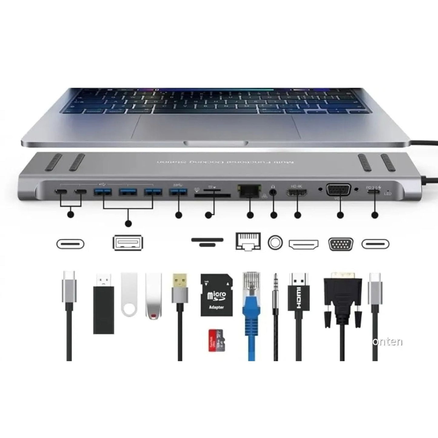 14-in-1 USB-C Docking Station ©