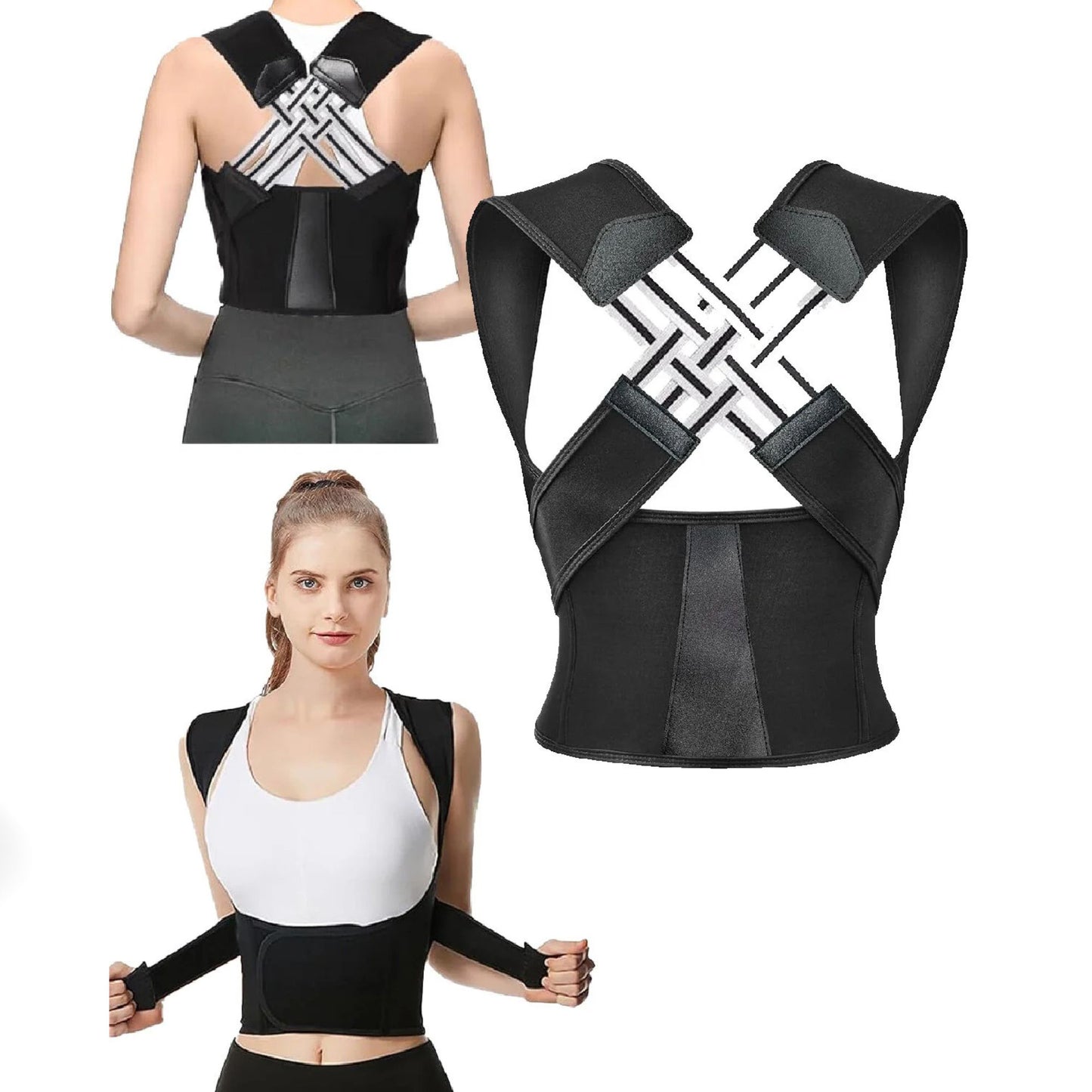 Adjustable Back Posture Corrector Belt