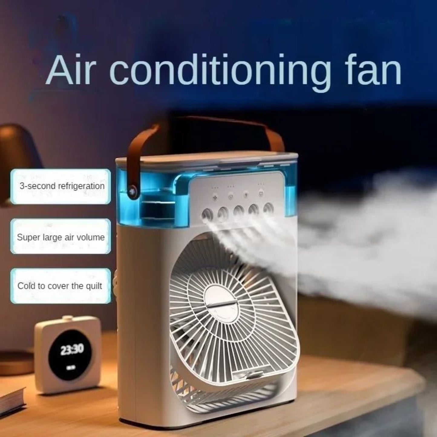Cooling Fan With Ice
