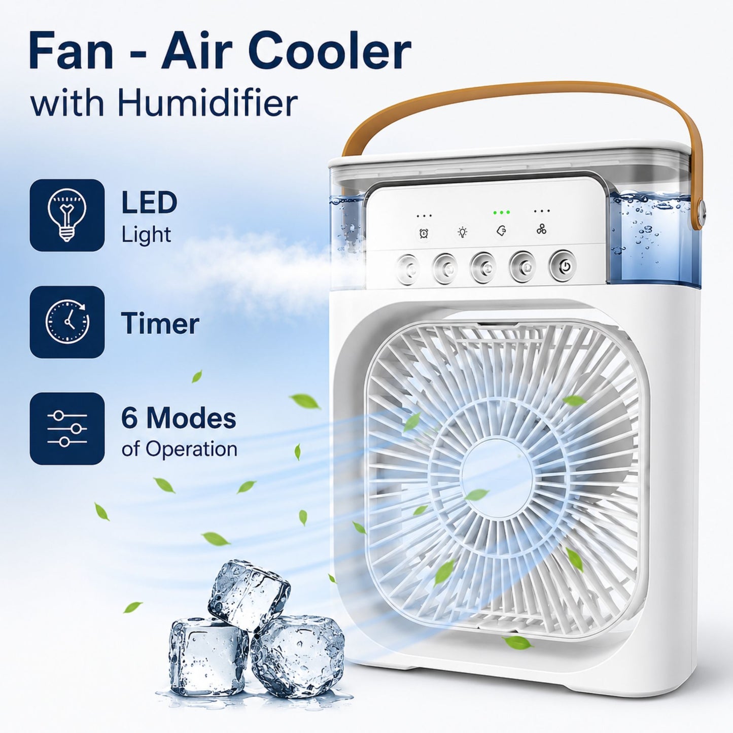 Cooling Fan With Ice